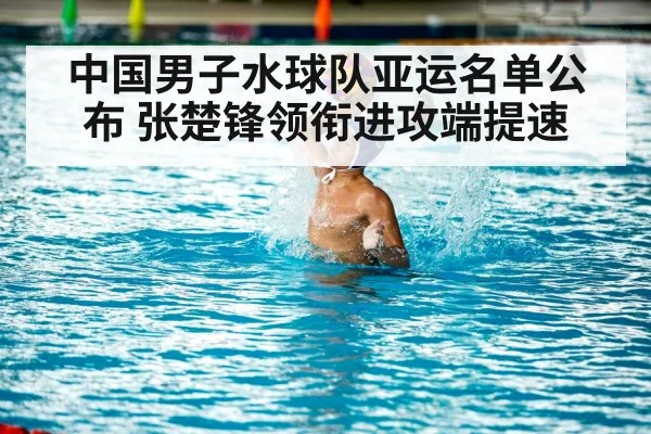 中国男子水球队亚运名单公布 张楚锋领衔进攻端提速